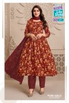 Pure Gold Vol 2 By Mcm Cotton Printed Umbrella Style Kurtis Set